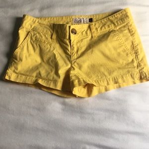 Yellow So Shorts